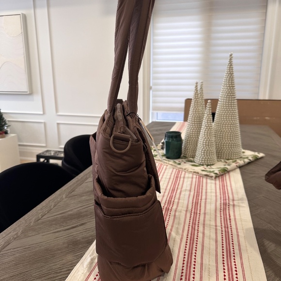 Calpak Diaper Tote Bag with Laptop Sleeve – Hazelnut (Brand New with Tags) - Picture 2 of 6